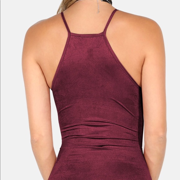 Plunge ruffle neck bodysuit - Picture 3 of 5